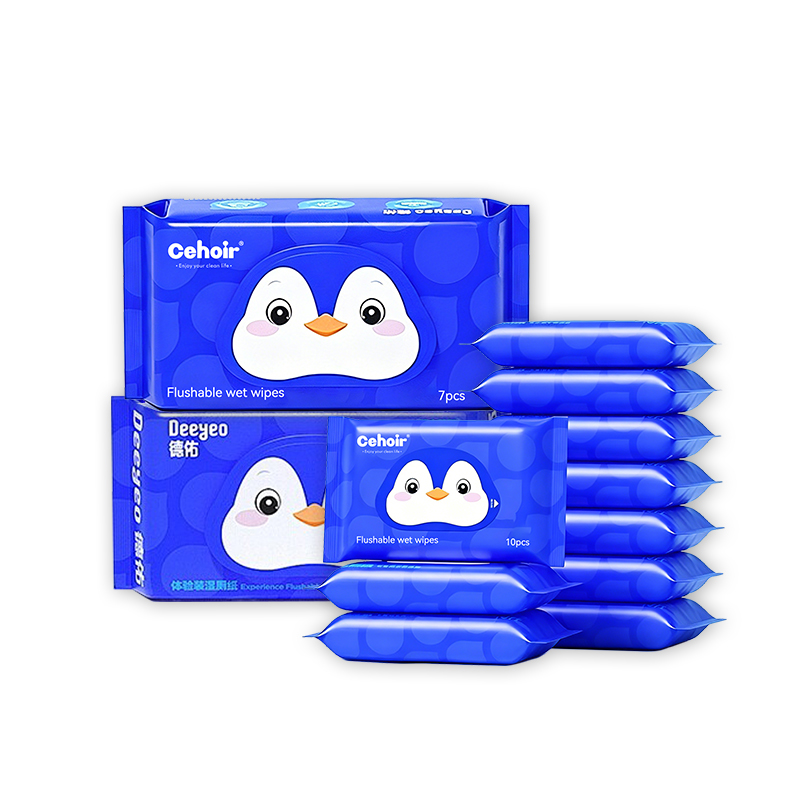 Flushable Wet Wipes